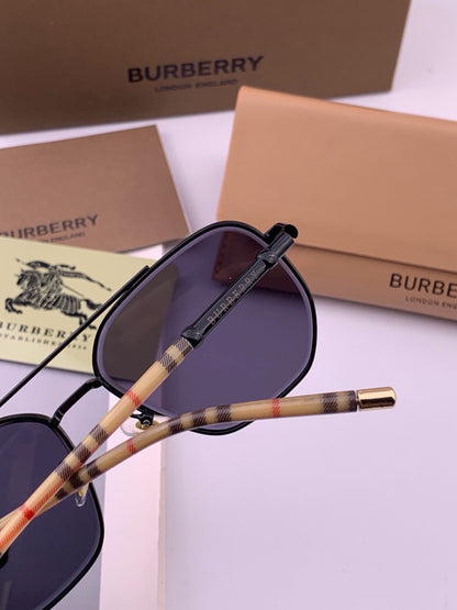 Burberry B938 Aviator Blue Lens Sunglasses for Men - 449592 - detail image 6