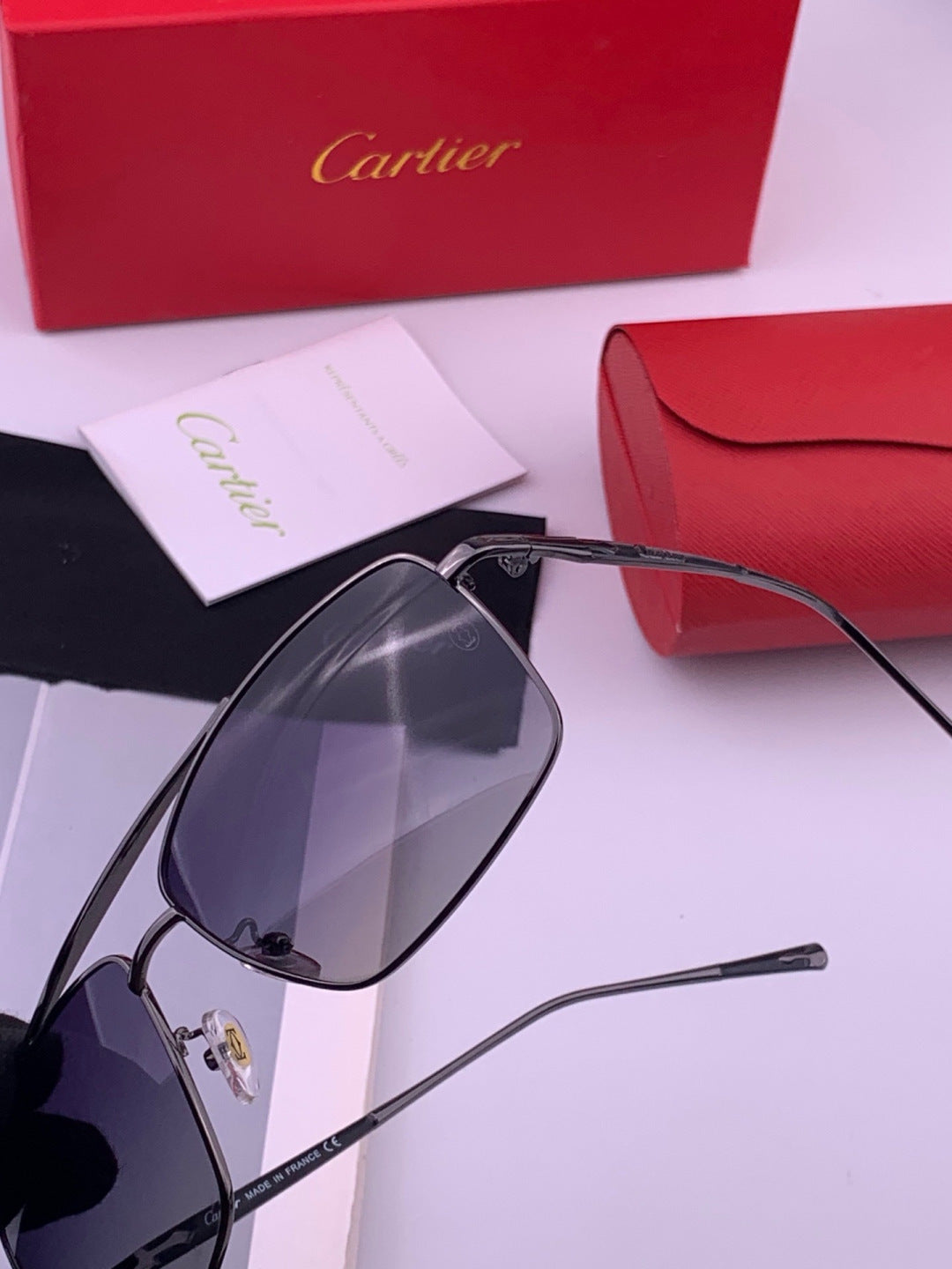 Cartier CK8100 Polarized Fashion Gold Lens Sunglasses for Men & Women - 449553 - detail image 3