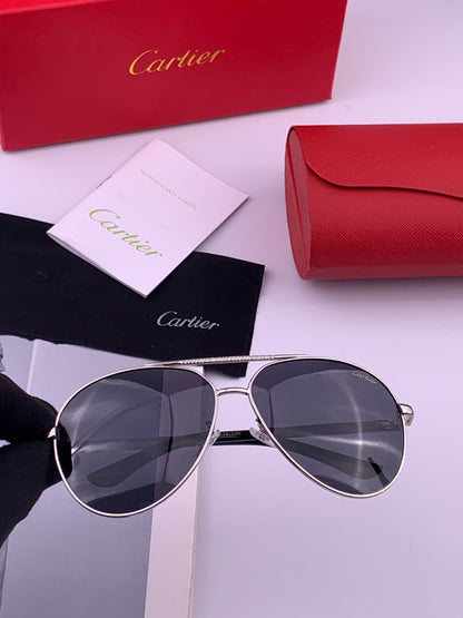 Cartier CK4080 Polarized Fashion Gold Lens Sunglasses for Men & Women