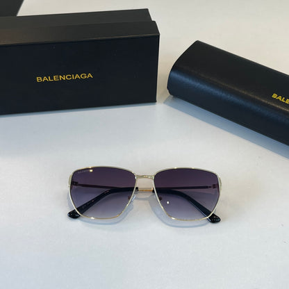 Balenciaga Rectangular Silver Lens Sunglasses for Men & Women - 449656 - detail image 9
