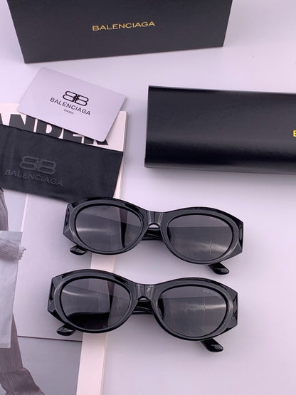 Balenciaga BL2992 Polarized Metal Fashion Black Lens Sunglasses - 466026 - detail image 7
