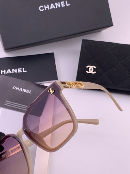 Chanel CH07003 Fashion Purple Lens Sunglasses for Men & Women - detail image 3