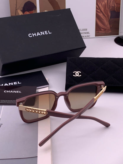 Chanel CH07003 Fashion Red Lens Sunglasses for Men & Women - detail image 7