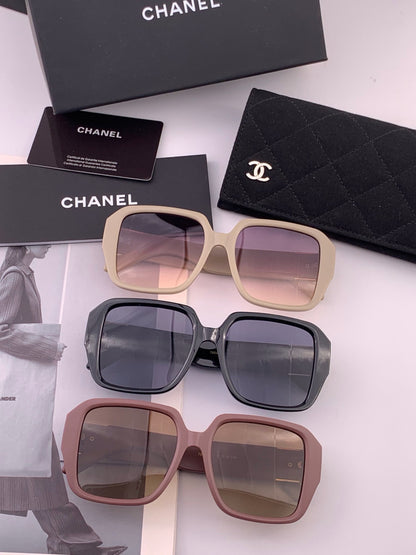 Chanel CH87004 Oversized Red Lens Sunglasses for Men & Women - 493588 - detail image 7