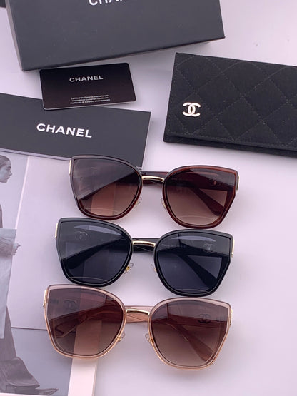 Chanel CH6991 Polarized Round Black Lens Sunglasses for Women - detail image 7