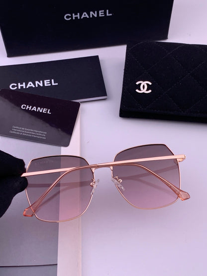 Chanel CH2029 Polarized Rimless Brown Lens Sunglasses for Men & Women - detail image 3