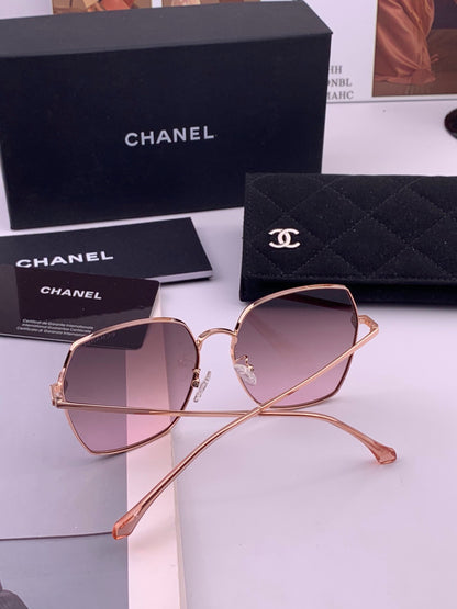 Chanel CH2029 Polarized Rimless Brown Lens Sunglasses for Men & Women - detail image 5
