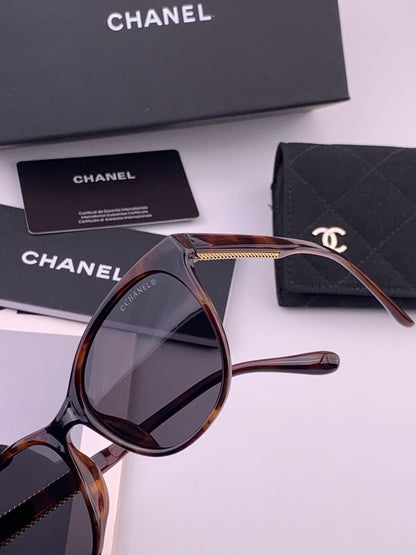 Chanel CH7821 Polarized Round Brown Lens Sunglasses for Men & Women - 493486 - detail image 3