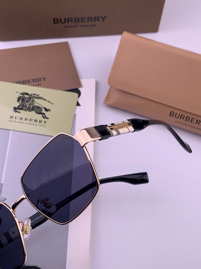 Burberry 101 Aviator Blue Lens Sunglasses for Men - detail image 2