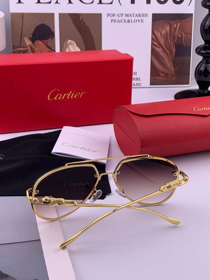Cartier K21758 Fashion Black Lens Sunglasses for Men & Women - detail image 7