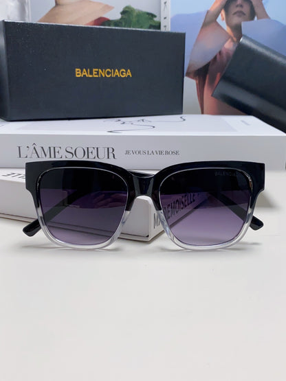 Balenciaga Fashion Blue Lens Sunglasses for Men & Women - detail image 5