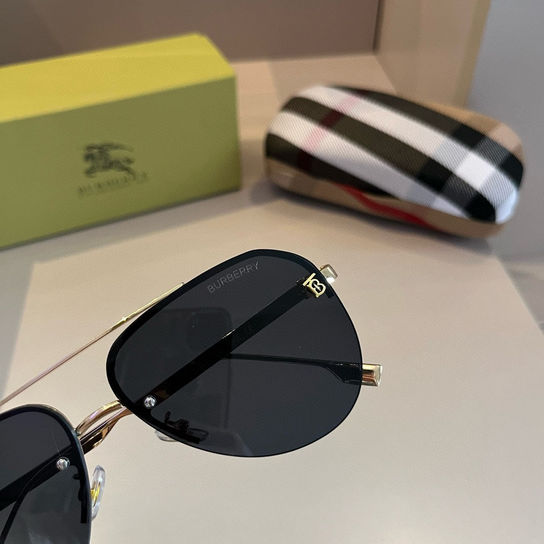 Burberry Fashion Gold Lens Sunglasses for Men & Women - 432420 - detail image 6