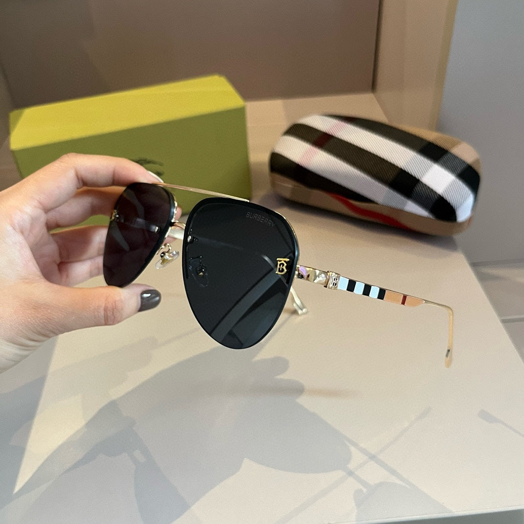 Burberry Fashion Gold Lens Sunglasses for Men & Women - 416024 - detail image 4