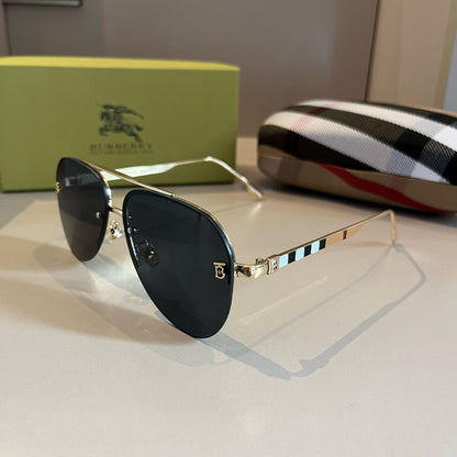 Burberry Fashion Gold Lens Sunglasses for Men & Women - 432420 - detail image 3