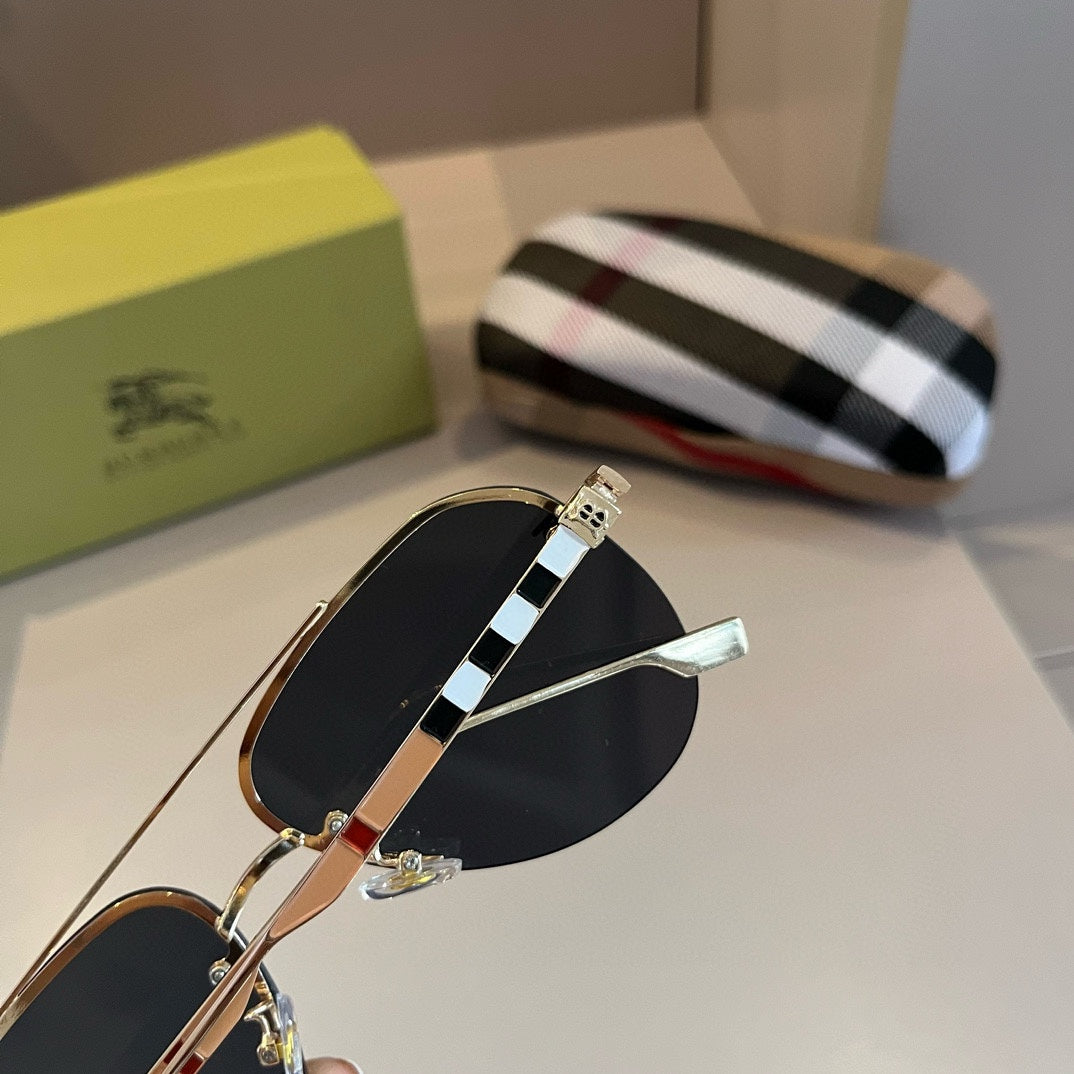 Burberry Fashion Gold Lens Sunglasses for Men & Women - 432420 - detail image 8