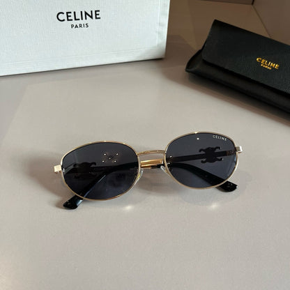Celine Cat-Eye Silver Lens Sunglasses for Men & Women - 998060 - detail image 5
