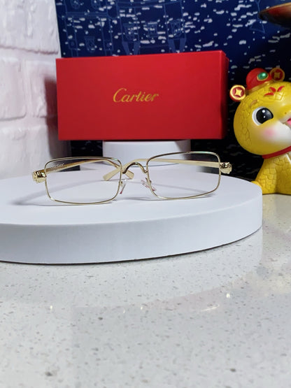 Cartier CT0473S Metal Square Silver Lens Sunglasses for Men & Women - detail image 2