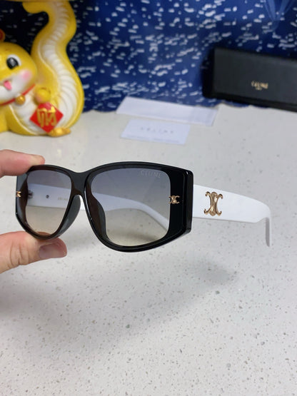 Celine Oversized Silver Lens Sunglasses for Women - detail image 6