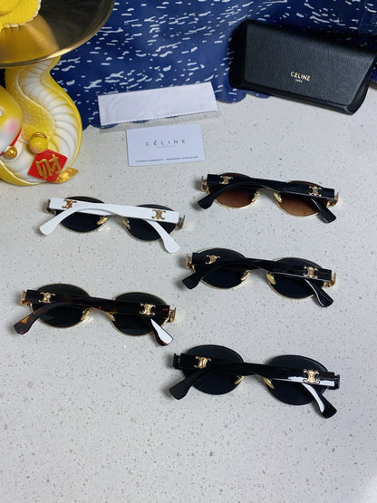 Celine Round Blue Lens Sunglasses for Men & Women - 398835 - detail image 11
