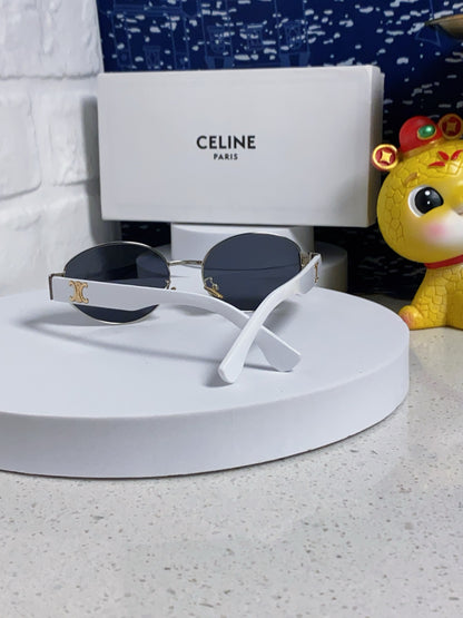 Celine Round Silver Lens Sunglasses for Men & Women - 398832 - detail image 3