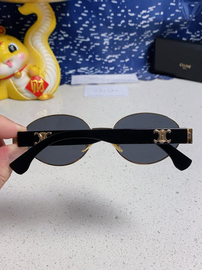 Celine Round Blue Lens Sunglasses for Men & Women - 398834 - detail image 5