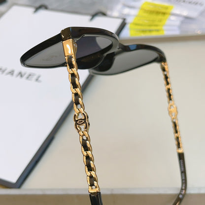 Chanel CH0771 Fashion Black Lens Sunglasses for Men & Women - detail image 2