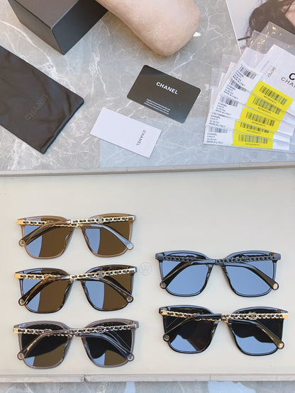 Chanel CH0771 Fashion Black Lens Sunglasses for Men & Women - detail image 7