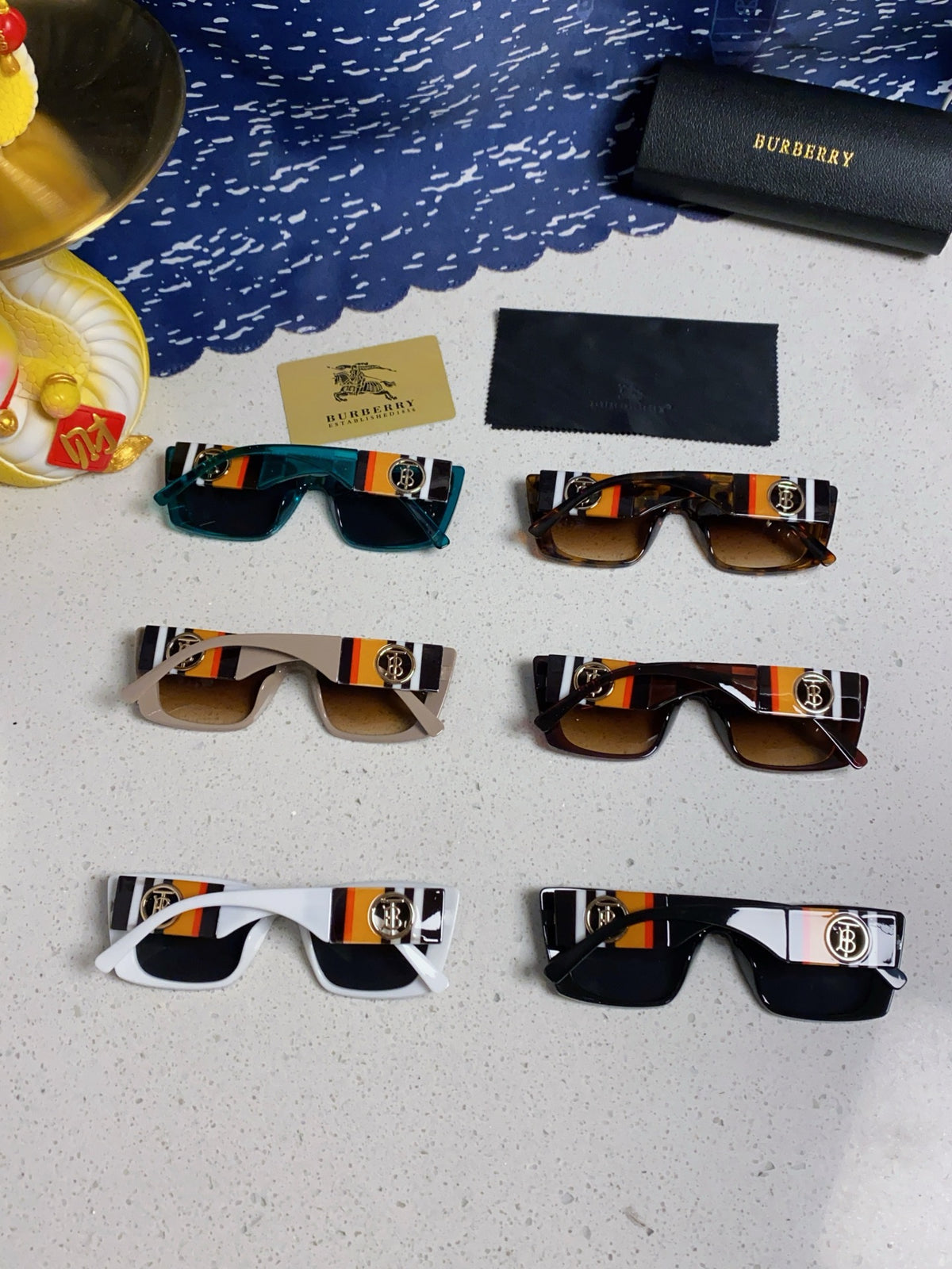 Burberry Fashion Silver Lens Sunglasses for Men & Women - 449585 - detail image 11