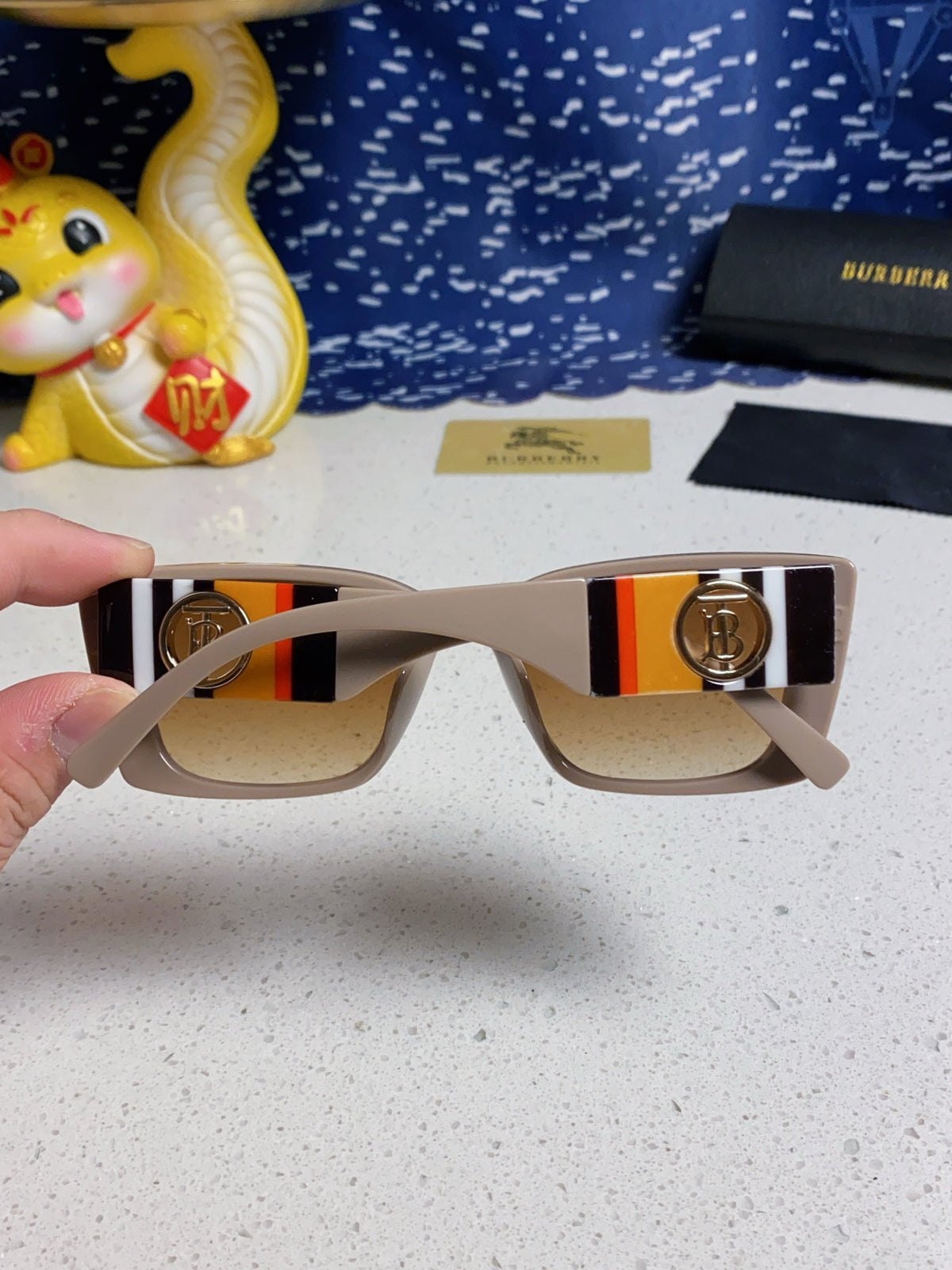 Burberry Fashion Brown Lens Sunglasses for Men & Women - 449584 - detail image 5