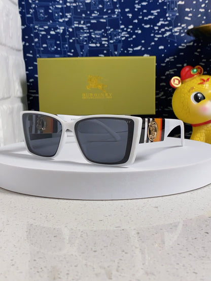 Burberry Fashion Silver Lens Sunglasses for Men & Women - 416035