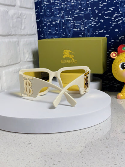 Burberry Oversized Orange Lens Sunglasses for Men & Women - 416030 - detail image 3