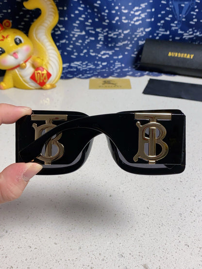 Burberry Oversized Gold Lens Sunglasses for Men & Women - 449583 - detail image 6