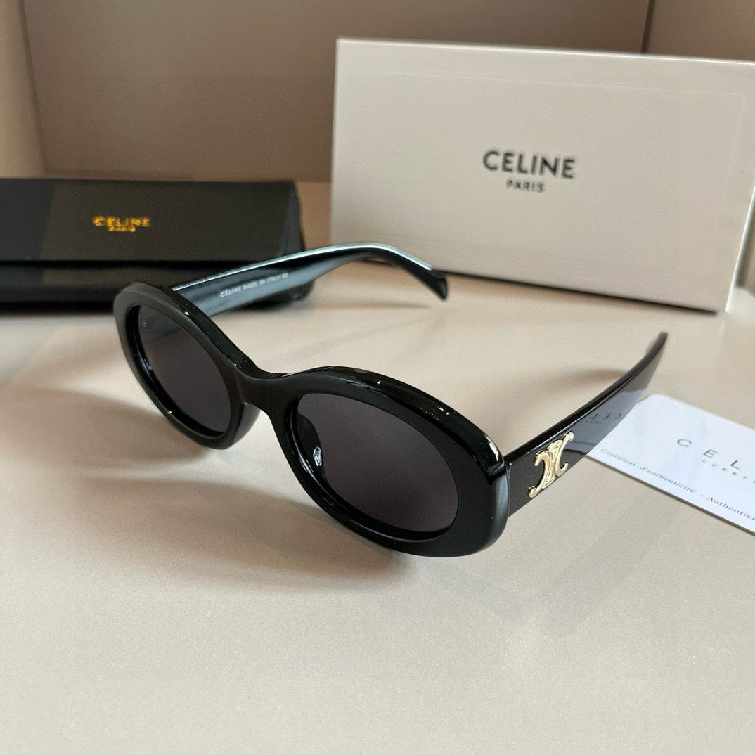 Celine Fashion Black Lens Sunglasses for Men & Women - 382536 - detail image 2