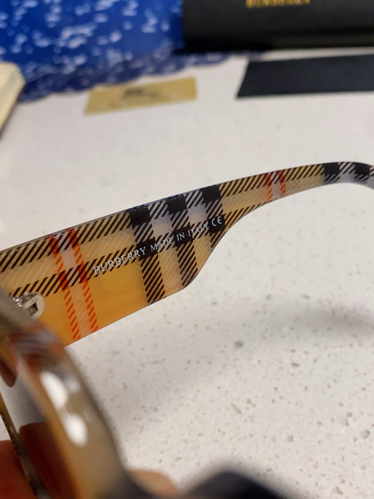 Burberry Square Brown Lens Sunglasses for Men & Women - 465961 - detail image 8