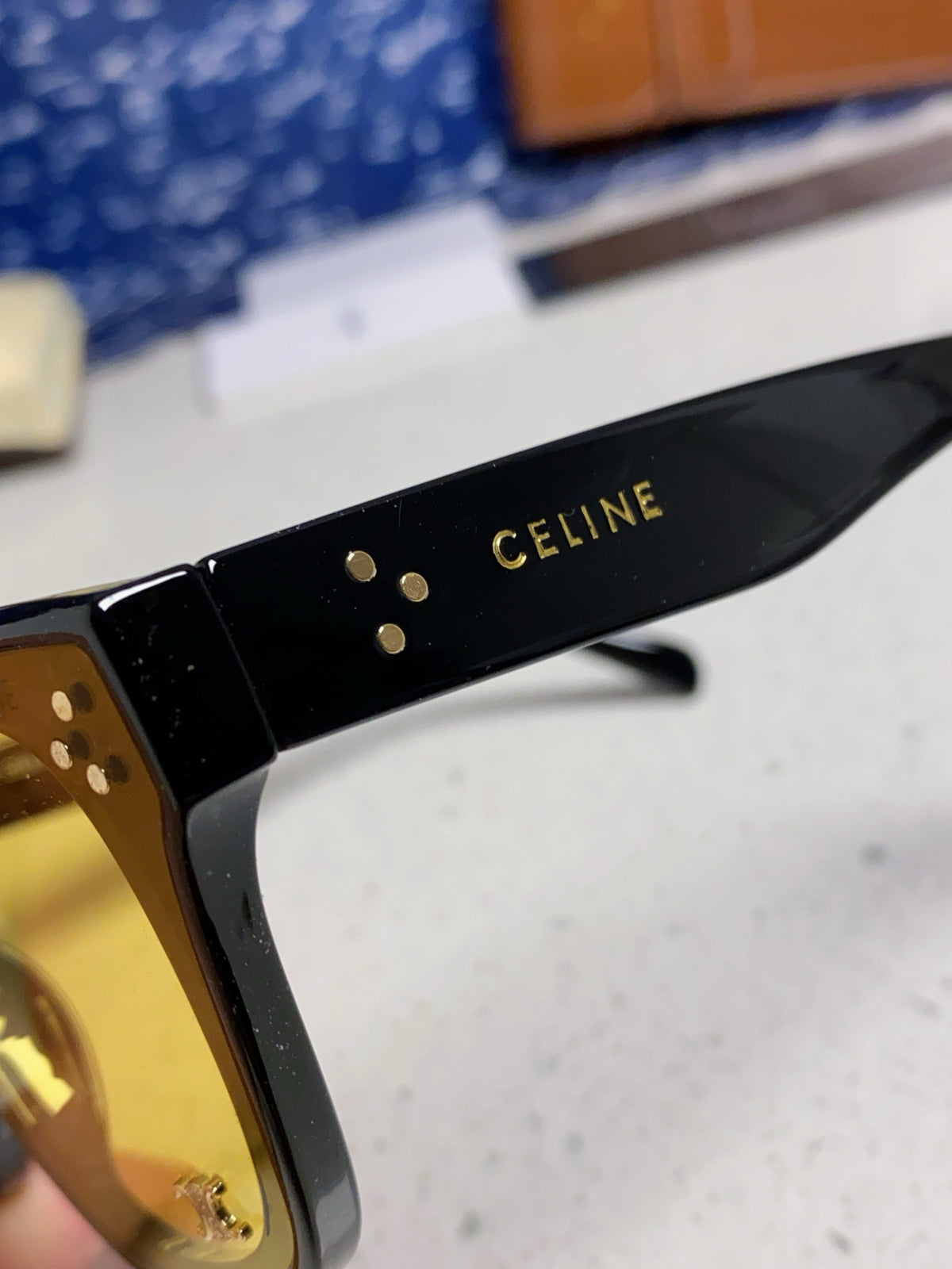Celine Square Brown Lens Sunglasses for Men & Women - 398870 - detail image 7