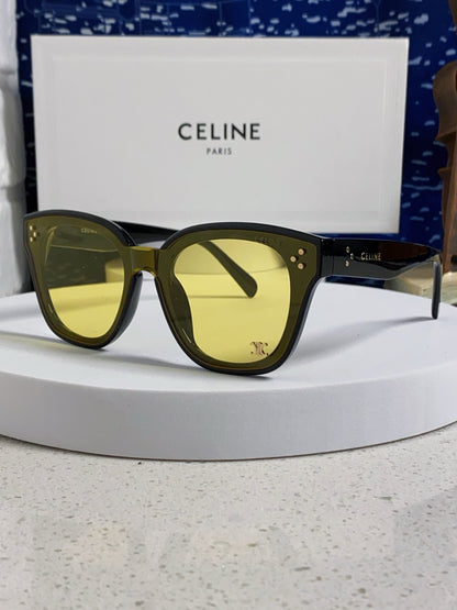 Celine Square Brown Lens Sunglasses for Men & Women - 398870