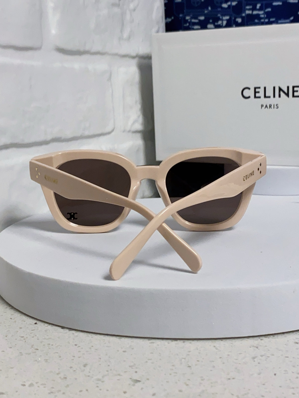 Celine Square Gray Lens Sunglasses for Men & Women - 432018 - detail image 3