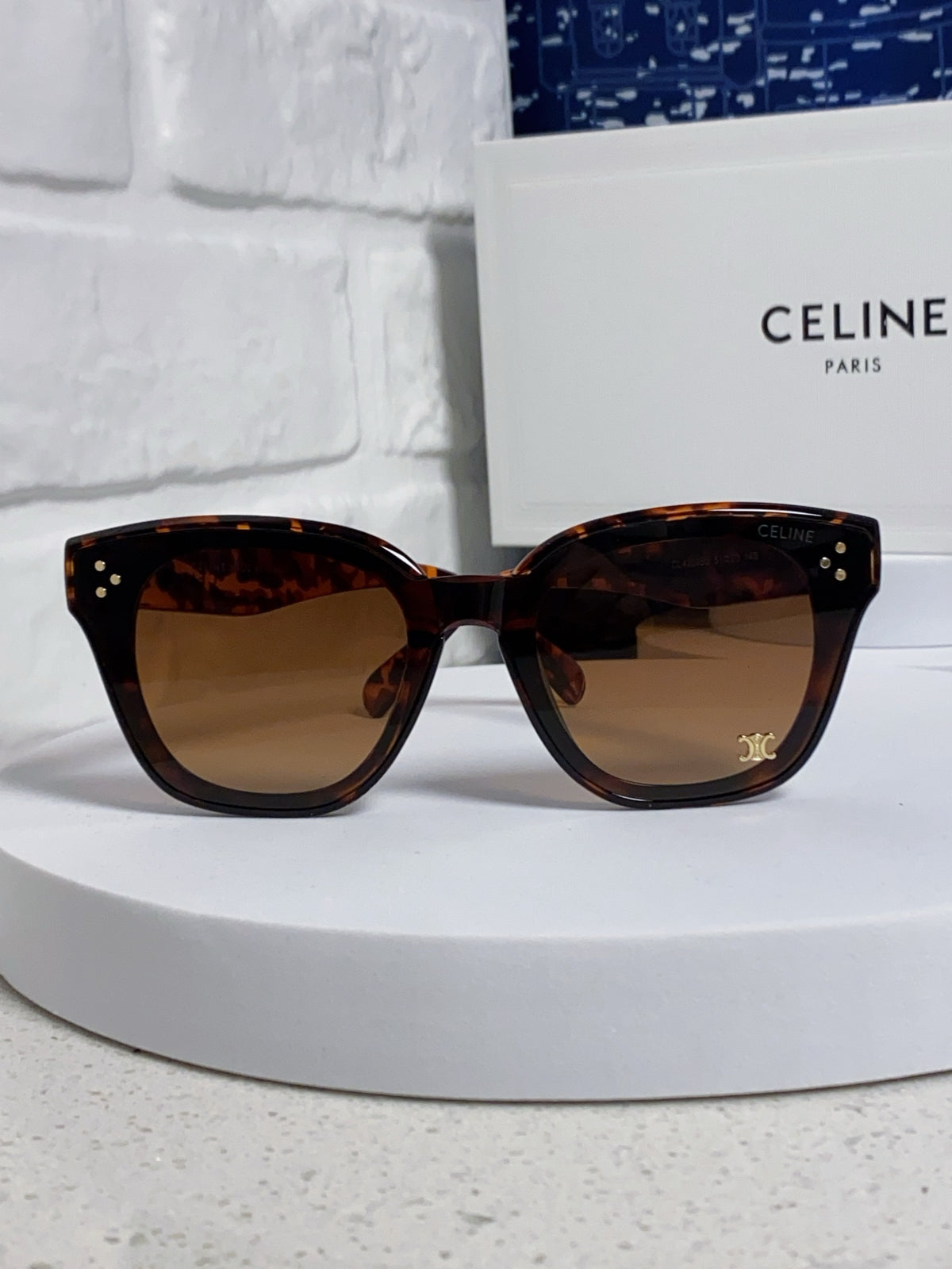 Celine Square Brown Lens Sunglasses for Men & Women - 398874 - detail image 2