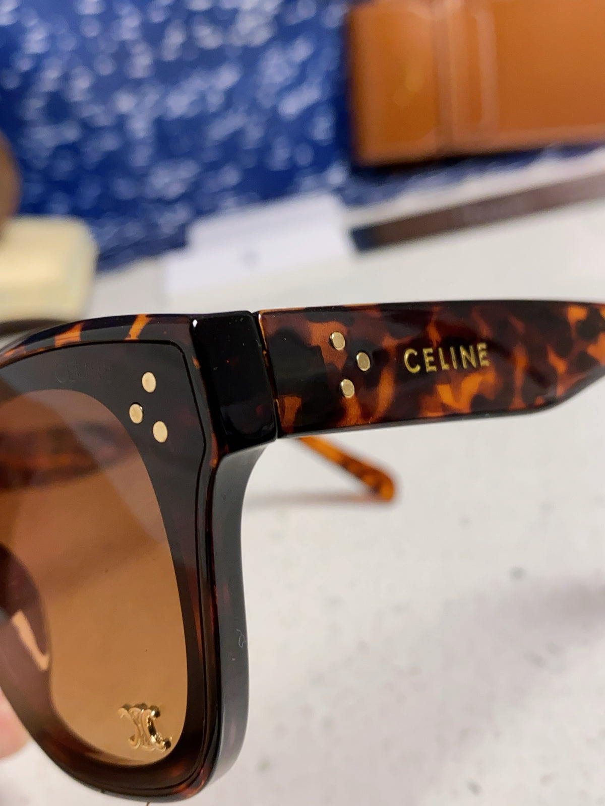 Celine Square Brown Lens Sunglasses for Men & Women - 398874 - detail image 7