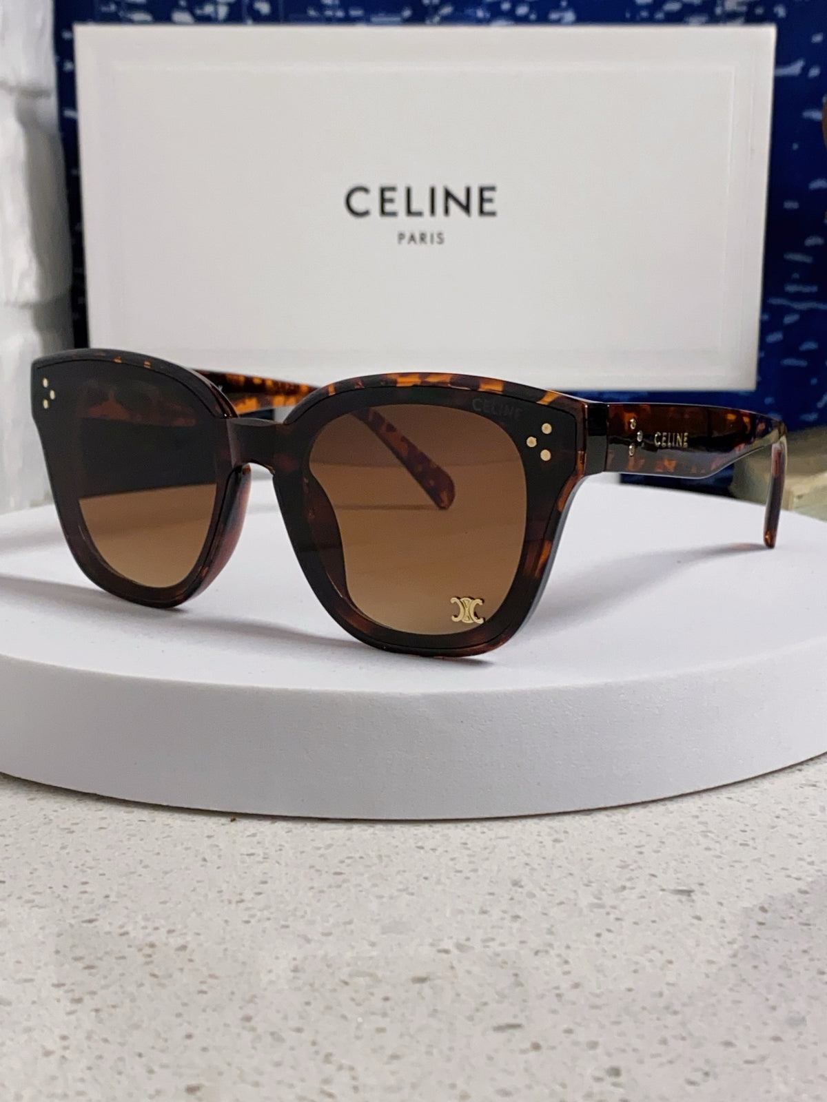 Celine Square Brown Lens Sunglasses for Men & Women - 432021