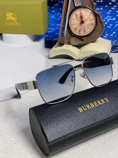 Burberry Metal Square Silver Lens Sunglasses for Men & Women - 449626 - detail image 10
