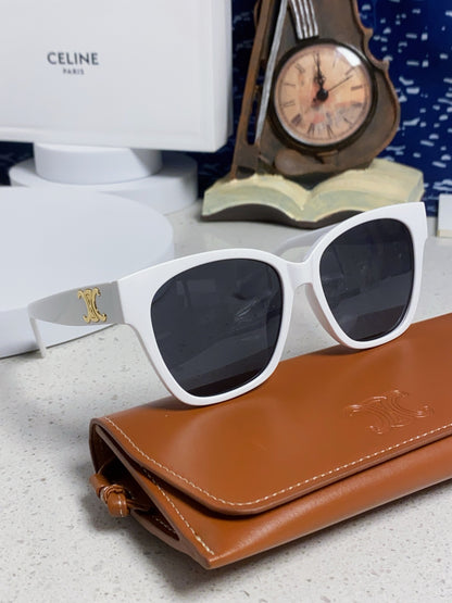 Celine Cat-Eye Blue Lens Sunglasses for Men & Women - 382529 - detail image 9
