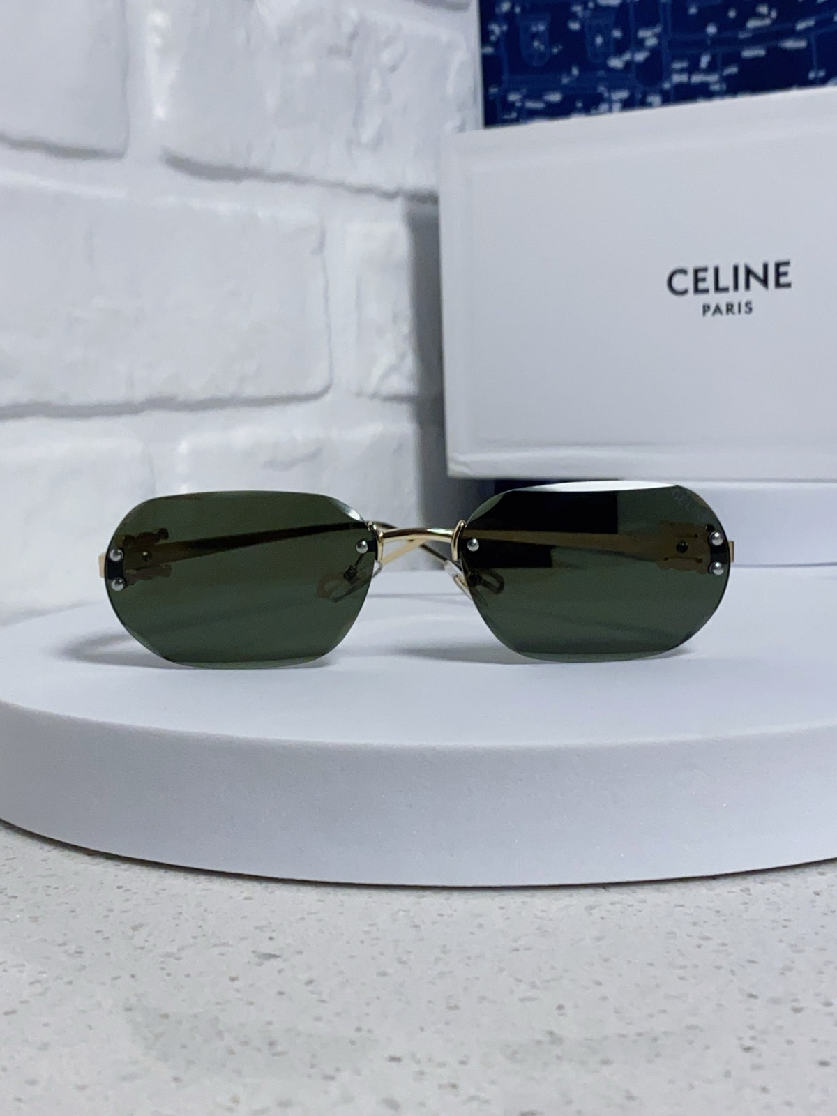 Celine Fashion Gray Lens Sunglasses for Men & Women - 398823 - detail image 2