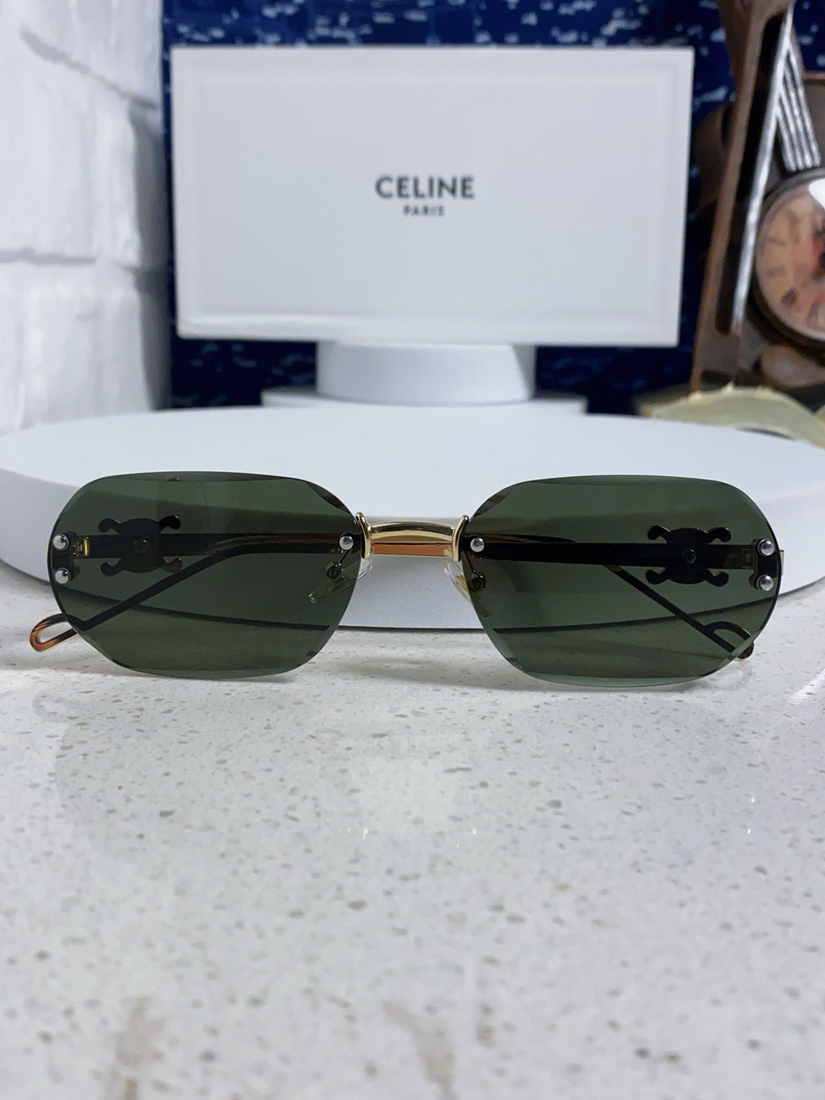 Celine Fashion Gray Lens Sunglasses for Men & Women - 398823 - detail image 9
