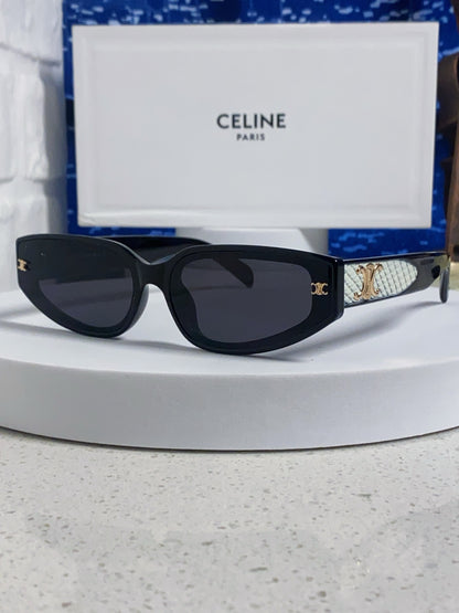 Celine Cat-Eye Silver Lens Sunglasses for Men & Women - 415618