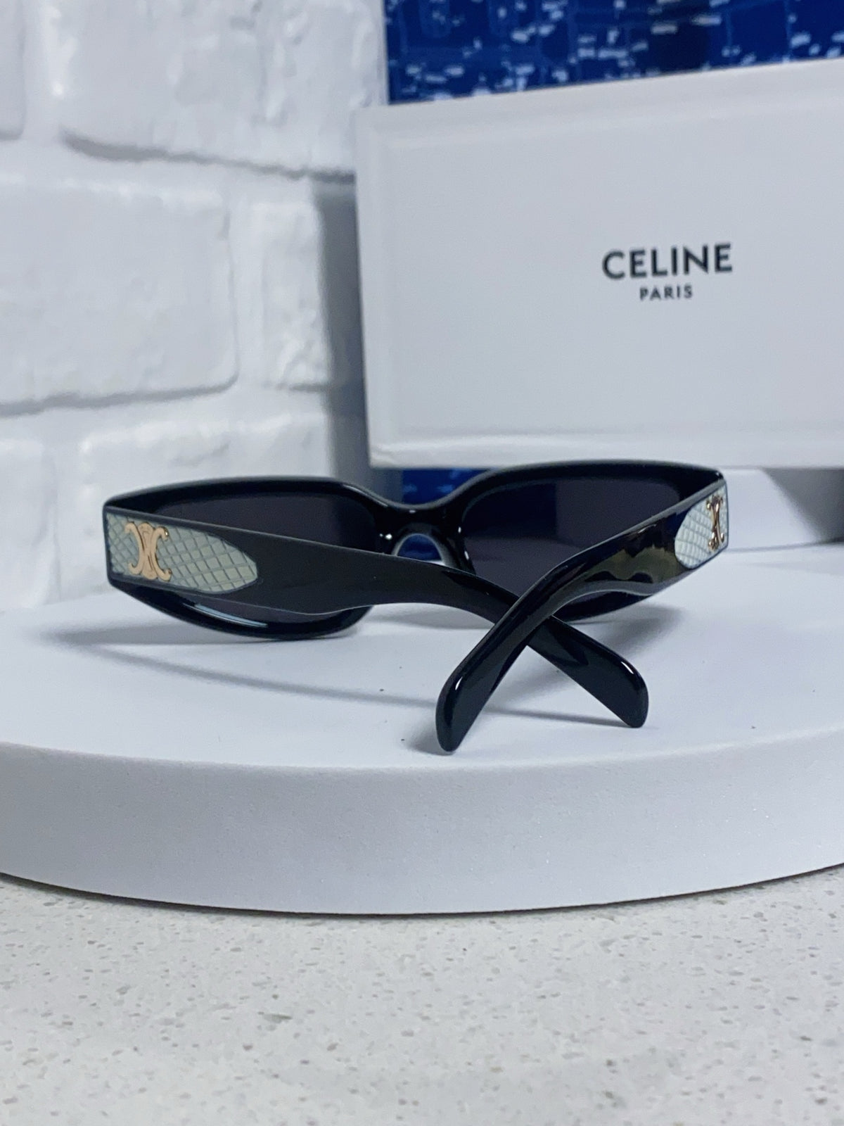 Celine Cat-Eye Silver Lens Sunglasses for Men & Women - 415600 - detail image 3
