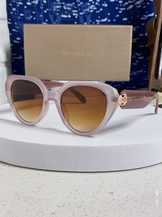 Bottega Veneta Metal Round Brown Lens Sunglasses for Men & Women - 432901