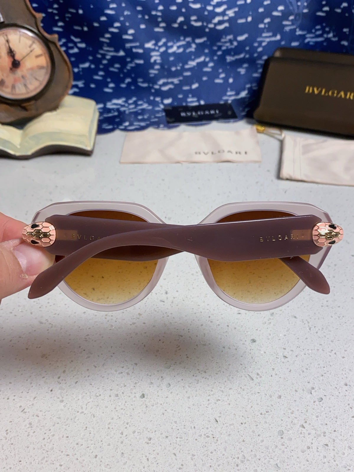 Bottega Veneta Metal Round Brown Lens Sunglasses for Men & Women - 432901 - detail image 5