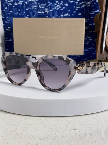 Bottega Veneta Metal Round Gray Lens Sunglasses for Men & Women - 432903