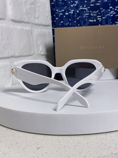 Bottega Veneta Metal Round Blue Lens Sunglasses for Men & Women - detail image 3
